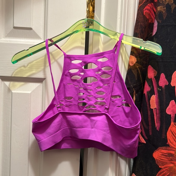 NWOT Out From Under Nakita Seamless Slashed Bra Top M/L - Picture 4 of 4